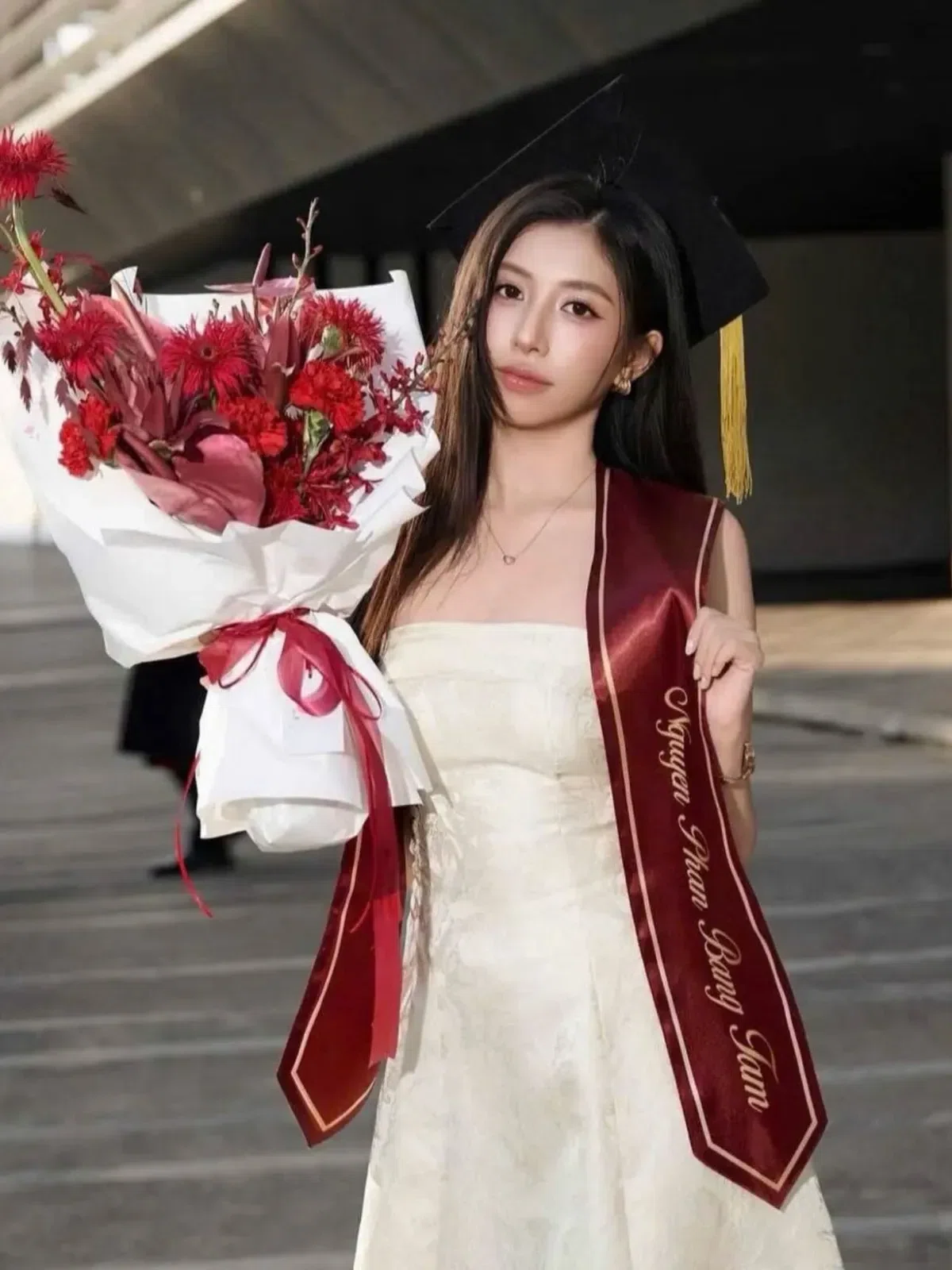 Fini8 Diana Dress (có dây chỉnh lưng) 2