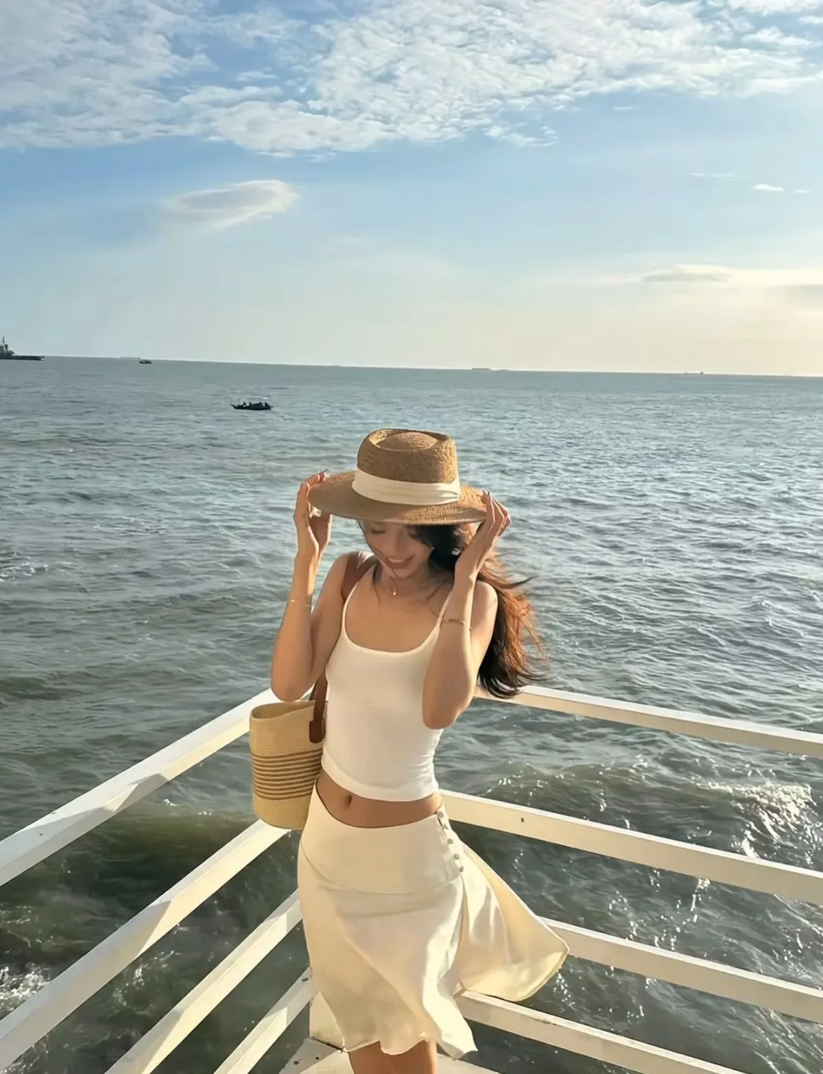 Chân váy lụa vạt chéo 6