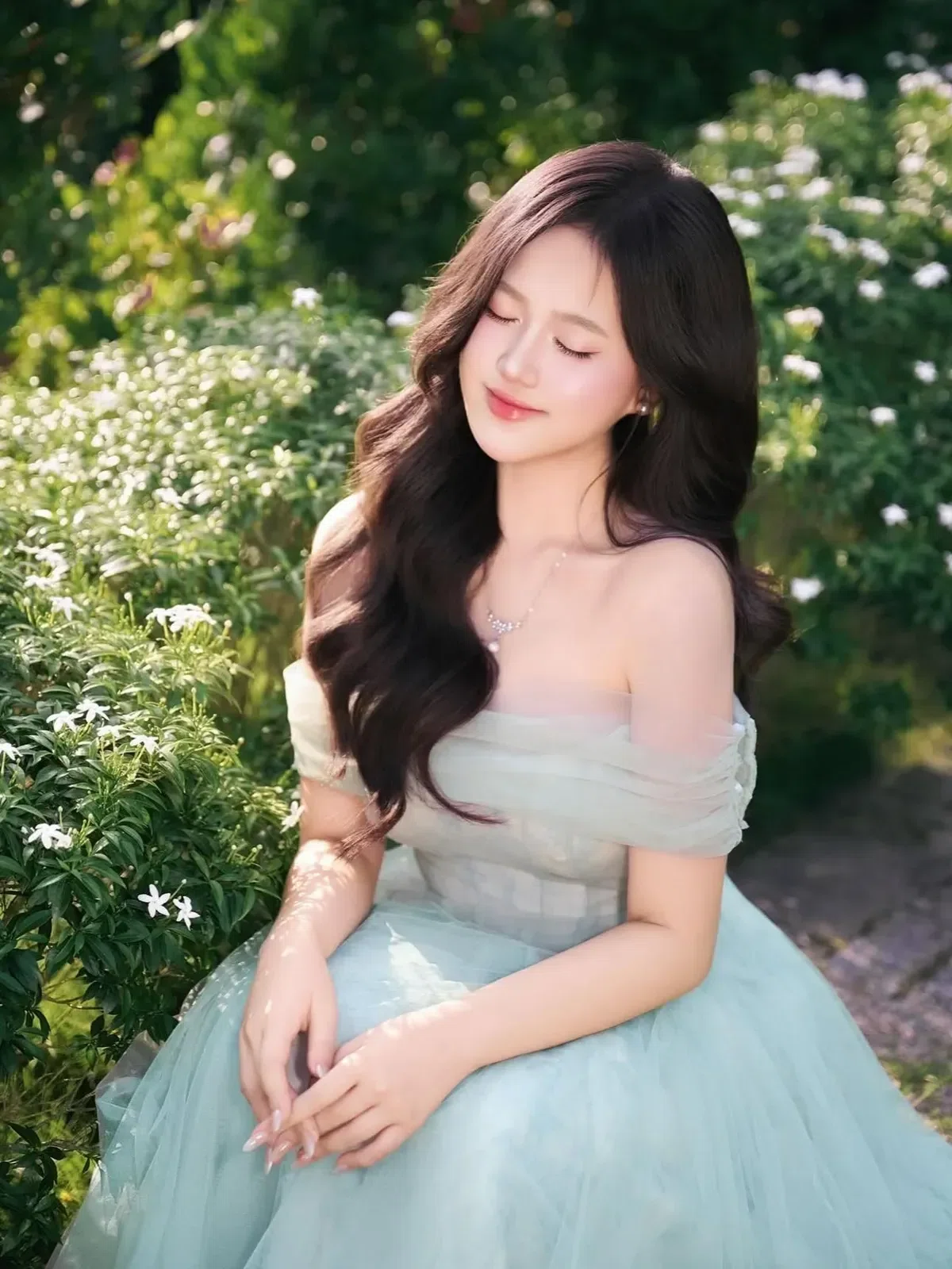 DASHA Đầm maxi (mặc được 3 kiểu) - Sò Vintage 5