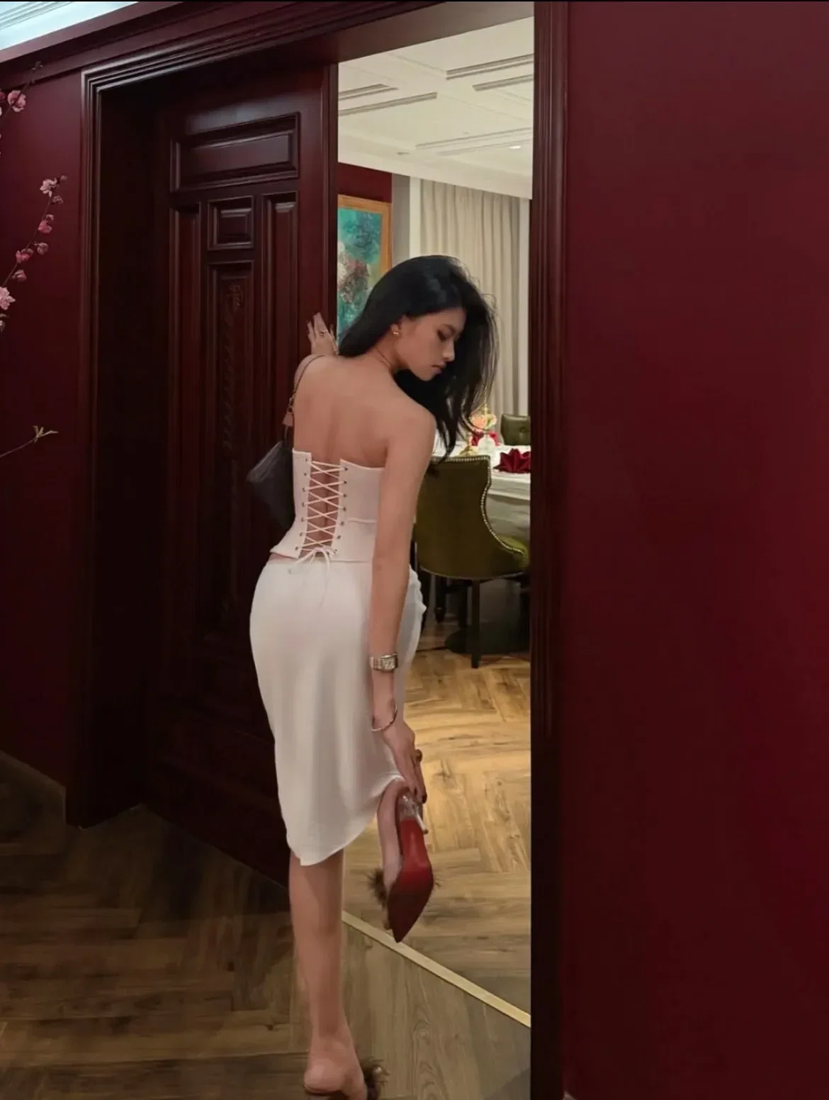 Corset + Chân váy 5