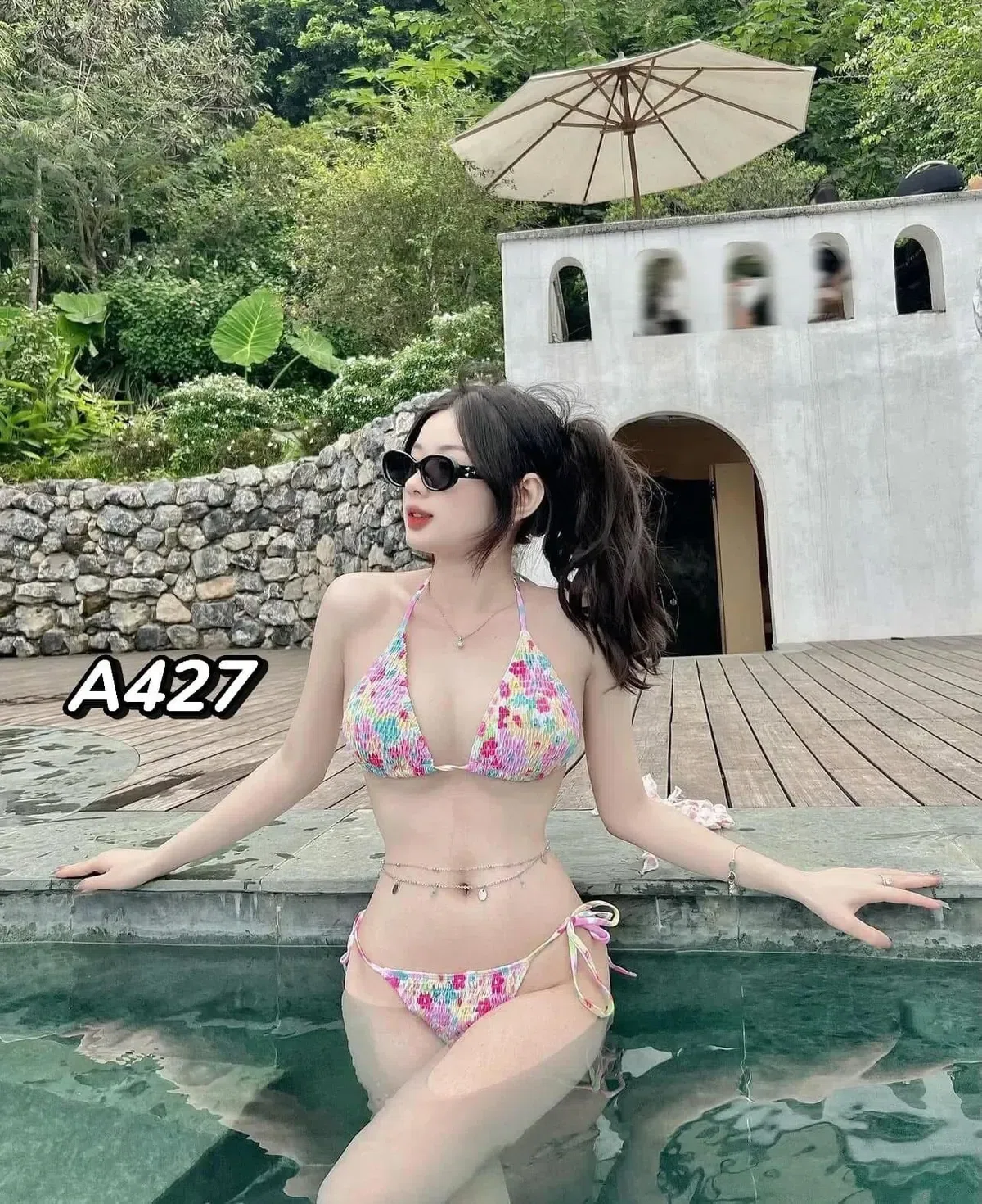 Set bikini hoa nhí 1