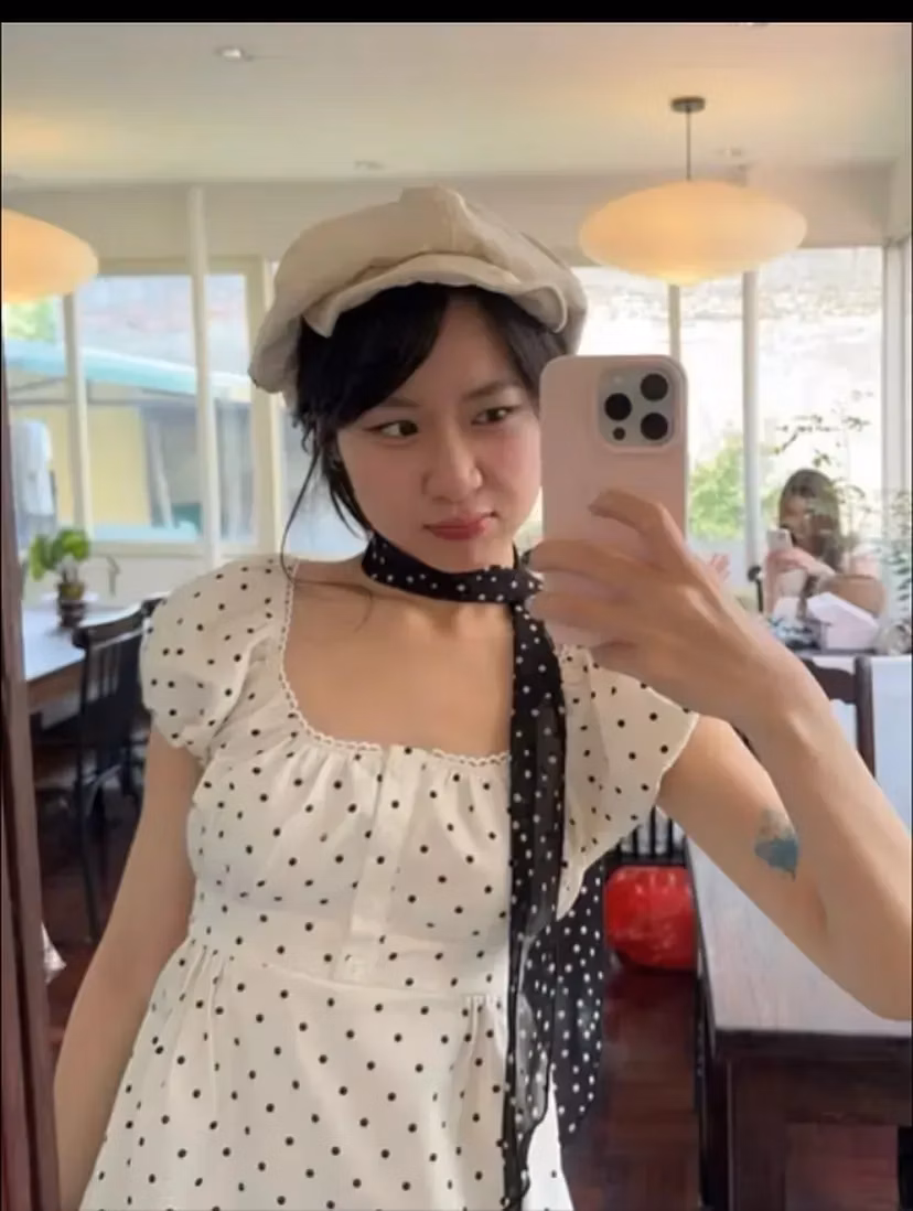 Áo bby doll (k có nơ cổ) 2