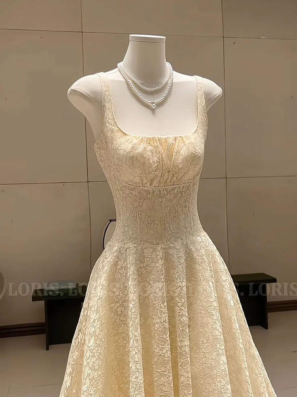 LORIS - đầm dự tiệc V026 Size L 5