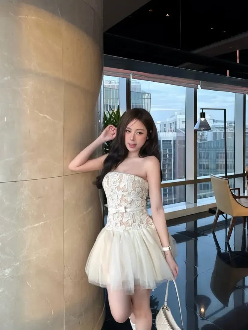 @__chouchou.official V510 Đầm ren cup xoè chouchou 5