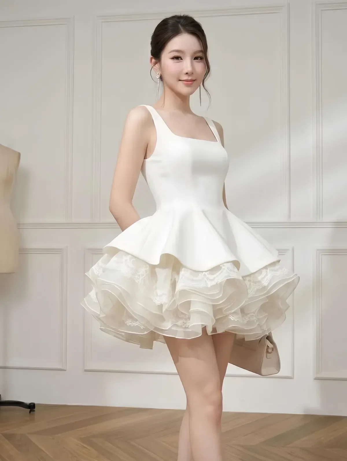 váy trắng 5