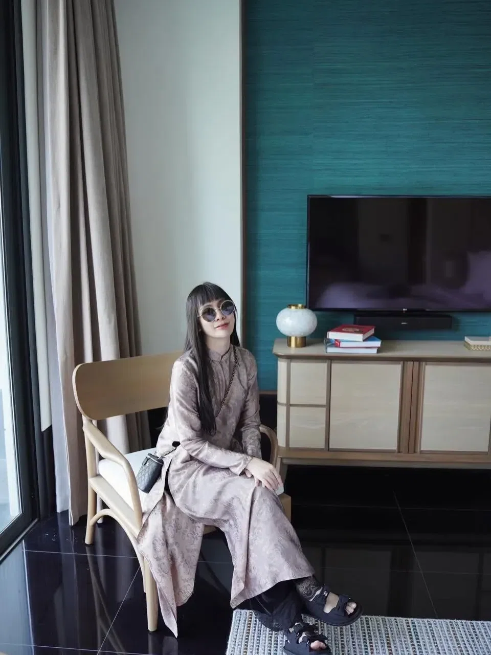 [Bống Design] Lụa tơ tằm tự nhiên khách nào mặc cũng khen sang ạ 😚 3
