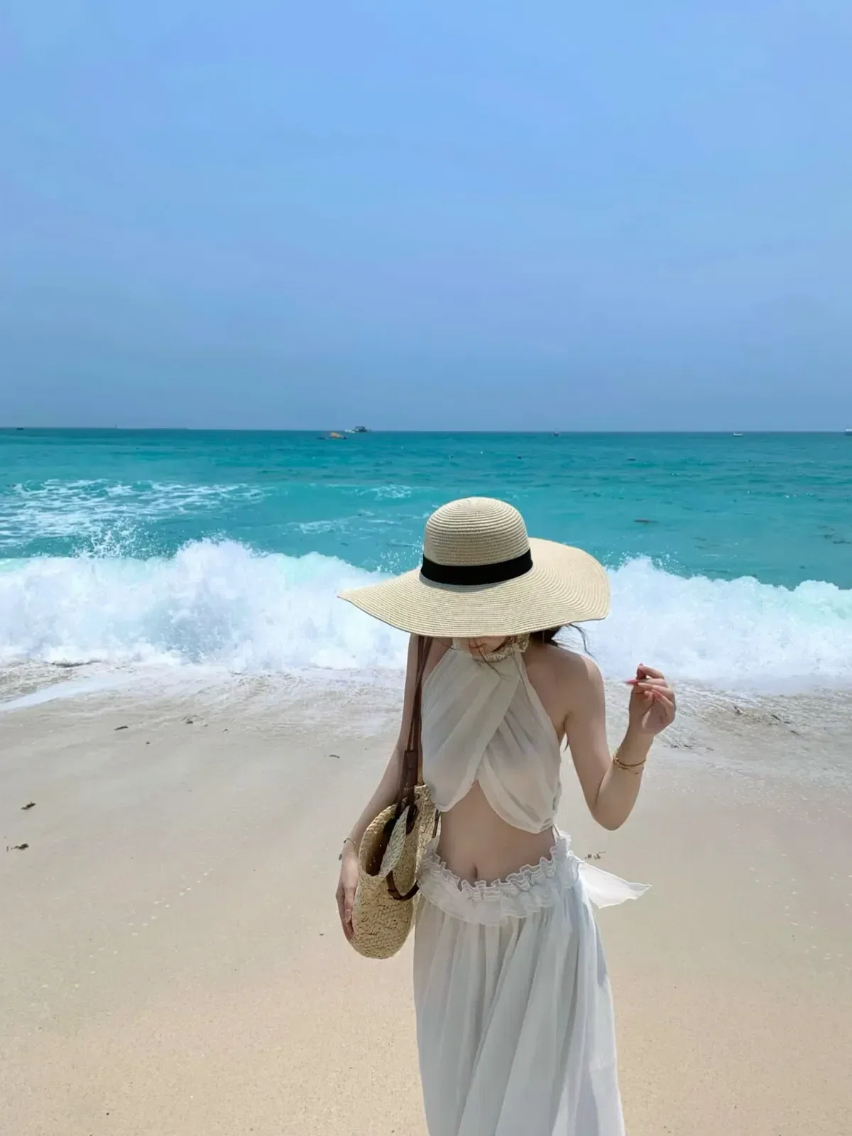 Brand: @kira.rentwear, Item Name: váy xếp li cổ chéo ST0015, Extra Info: freesize 11
