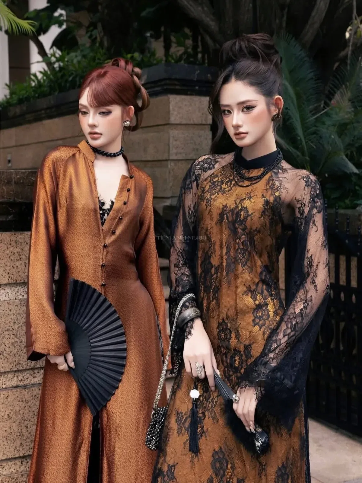 Set bên trái: Brand: Thiên Hoa Ngọc Diệp, Set bên phải: Brand: Ngọc nghiên 3