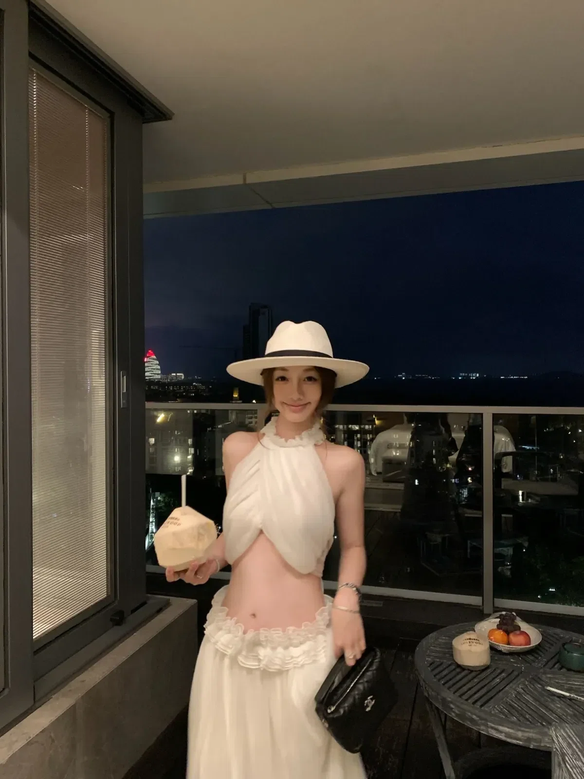 Brand: @kira.rentwear, Item Name: váy xếp li cổ chéo ST0015, Extra Info: freesize 7