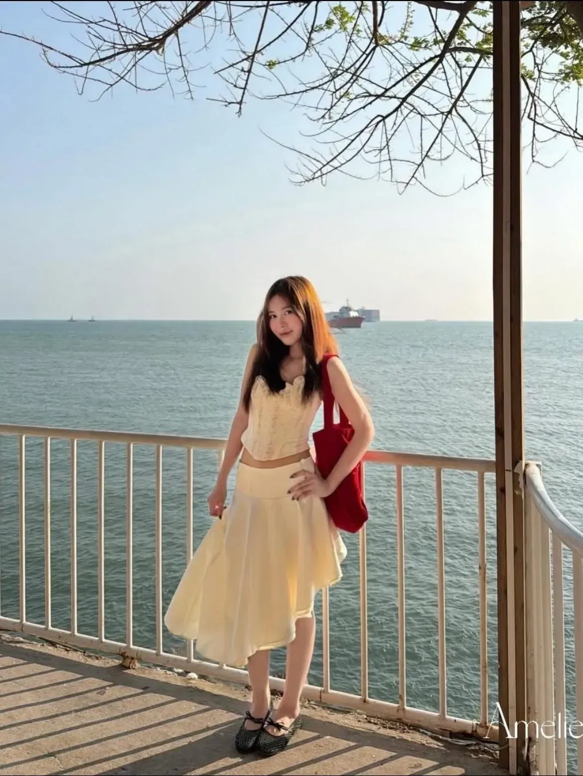 Set nàng thơ kèm chân váy lụa 5