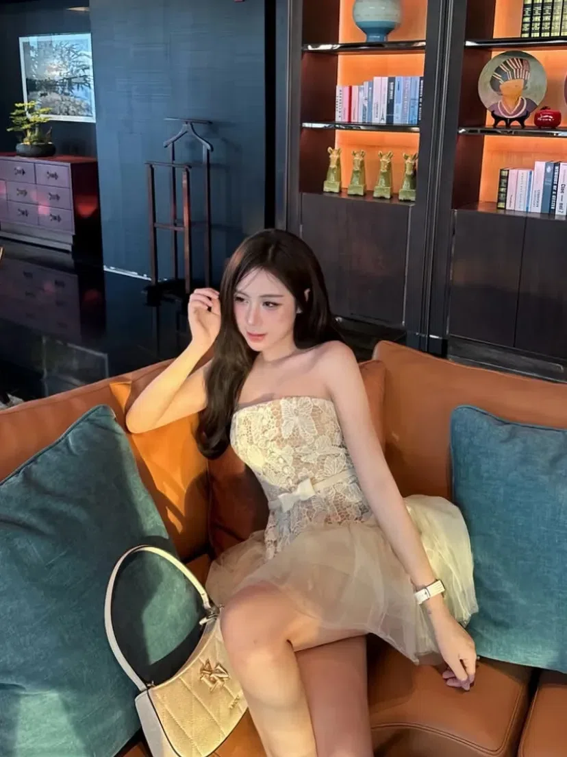 @__chouchou.official V510 Đầm ren cup xoè chouchou 1