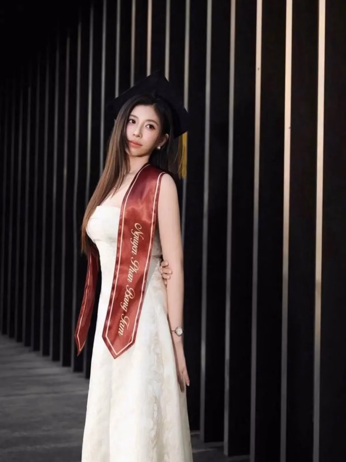 Fini8 Diana Dress (có dây chỉnh lưng) 3