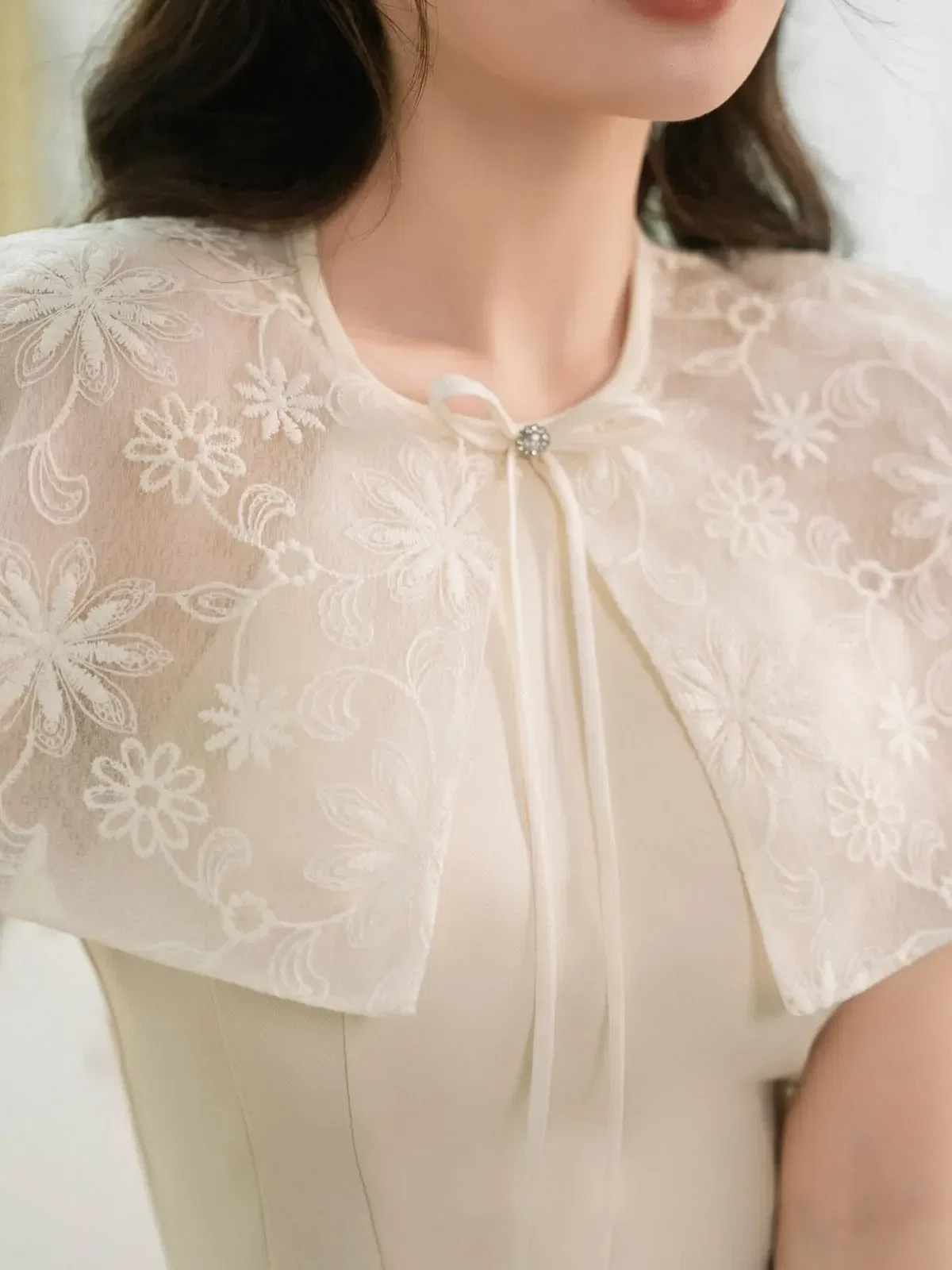 Váy ren choàng Zamy V539 SIZE S 4