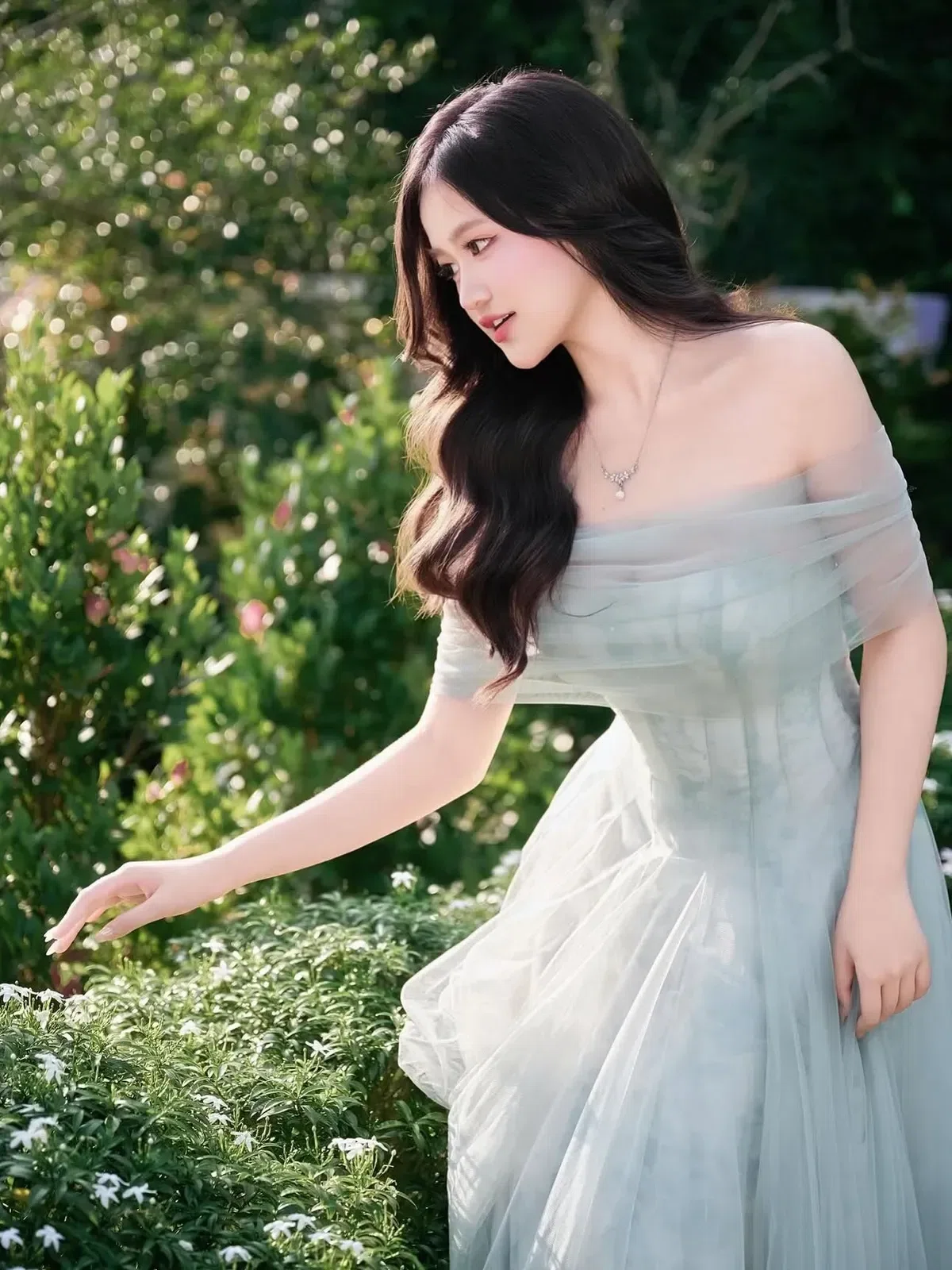 DASHA Đầm maxi (mặc được 3 kiểu) - Sò Vintage 6