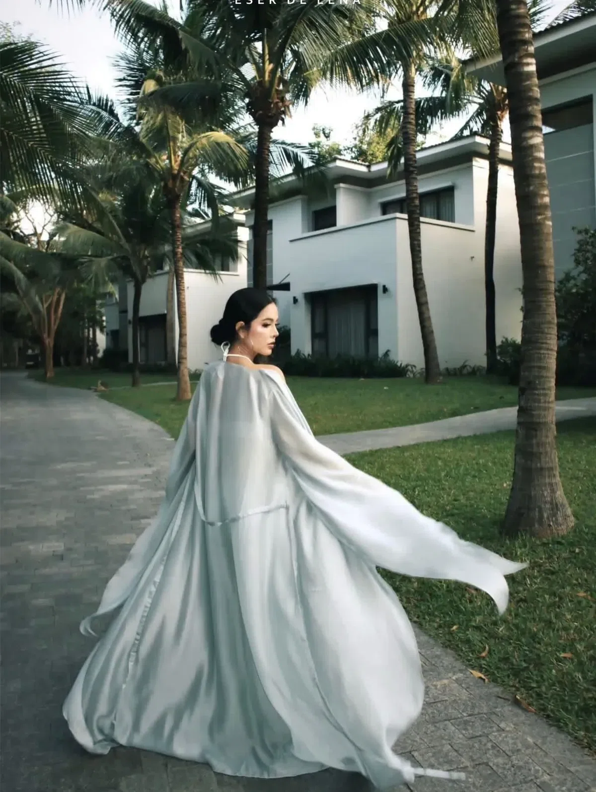 Elle Set - freesize (ko kèm bra) - màu xanh 3