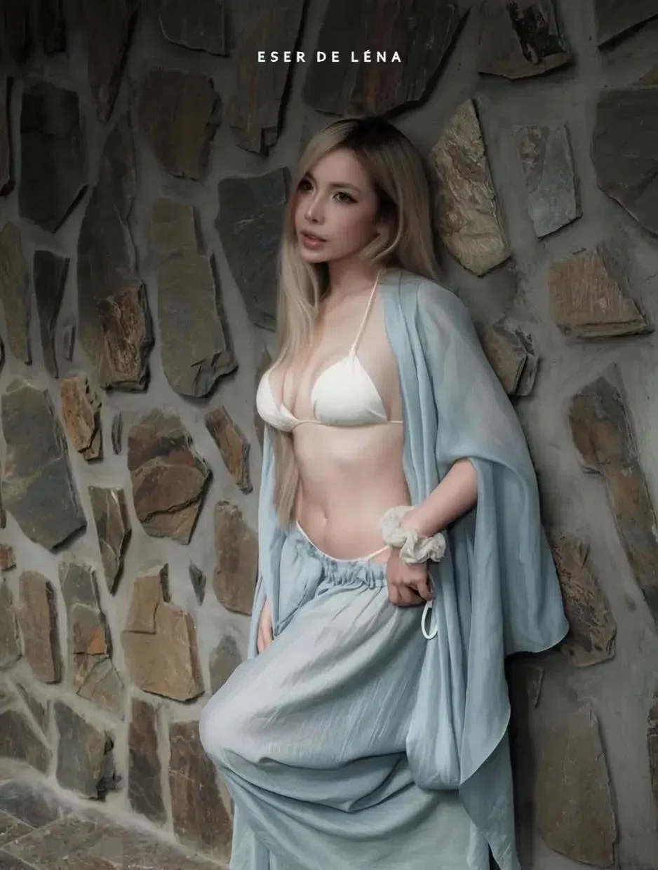 Elle Set - freesize (ko kèm bra) - màu xanh 10
