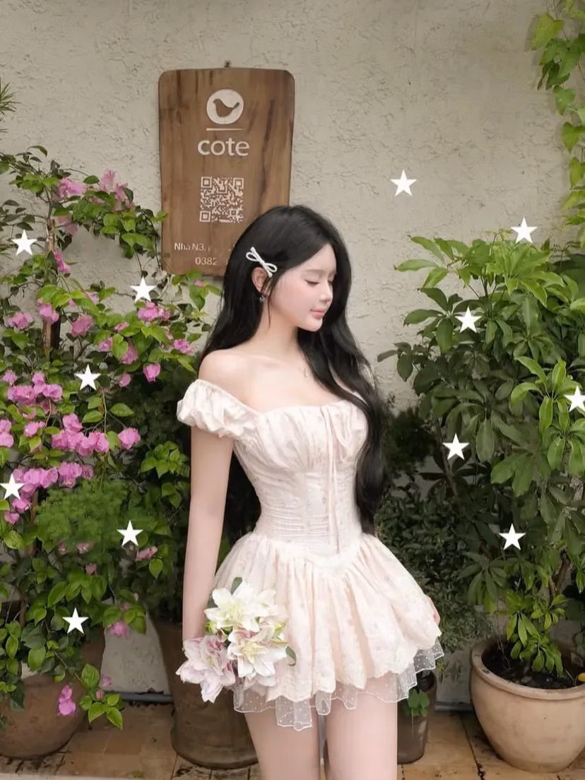 c.layclothing_official V536 Flora Dress clay 2