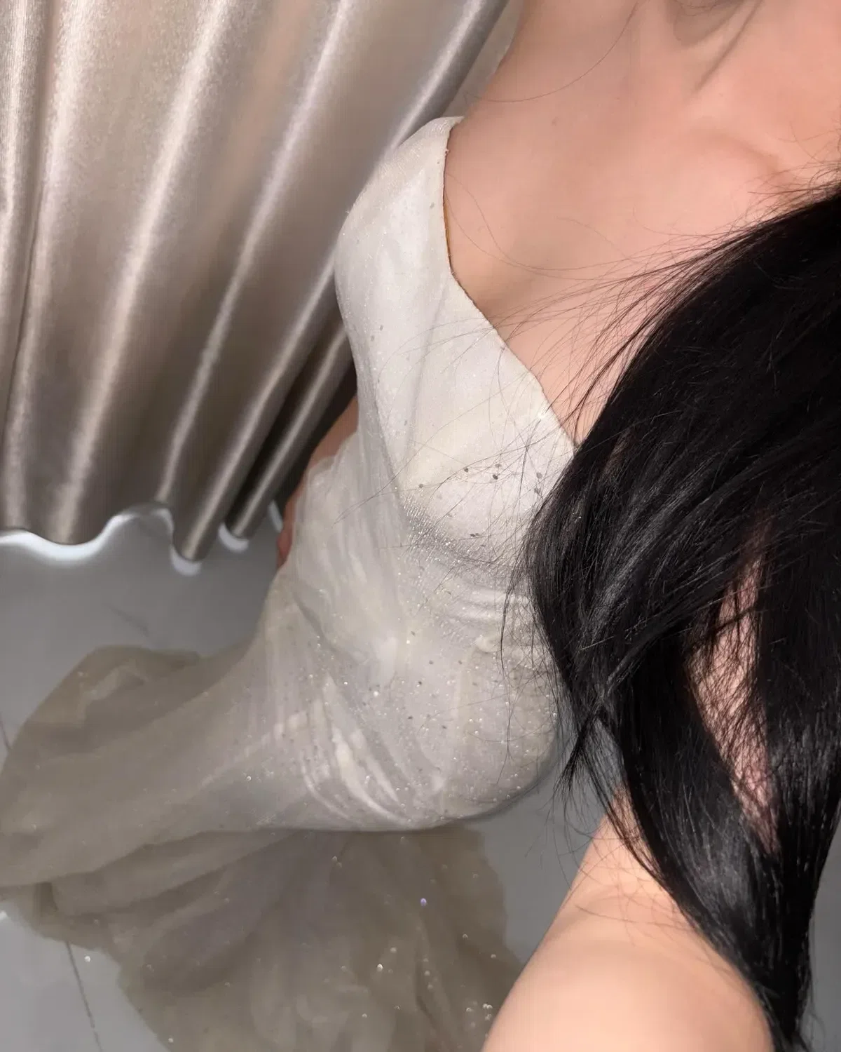 Đầm đuôi cá cúp ngực thiết kế 2