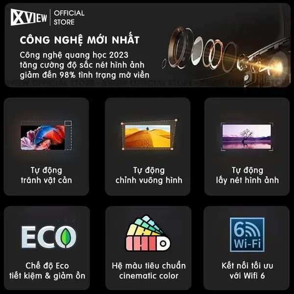 máy chiếu xcine 4 pro 2