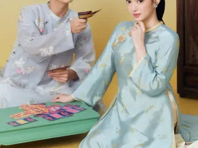 ÁO DÀI LAM size M