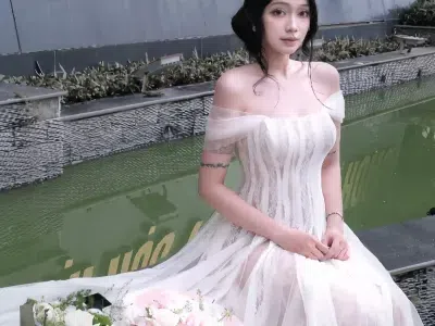 Sò Vintage @sovintage_house V586 CICELA Đầm ren trễ vai