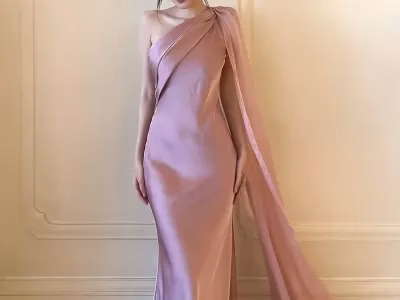 @jolie.loft ~ SIZE S V596 Violet Dress Váy lụa hồng Jolieloft