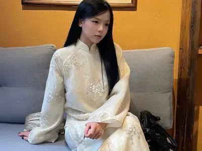 Áo dài Ivory size M,L