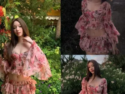 SET VOAN HOA HỒNG