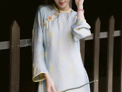 ÁO DÀI LAM size M