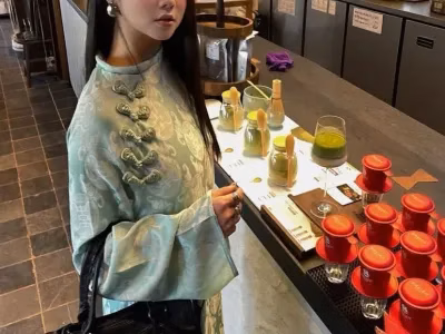 màu xanh ngọc sáng choang, vibe Ngọc nữ lun ạ ✨🧁