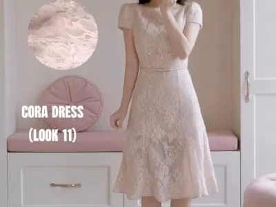 Cora Dresse Rose - size L