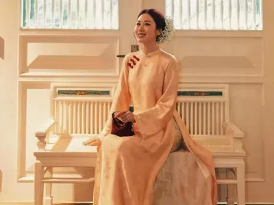 Huong Boutique Áo dài duyên thục size M fit M,L