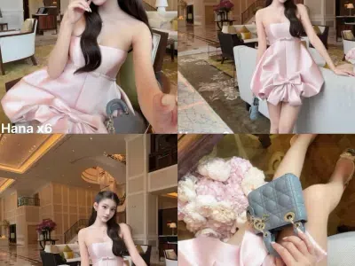 VÁY TACTA ĐÍNH NƠ DÁNG CÚP