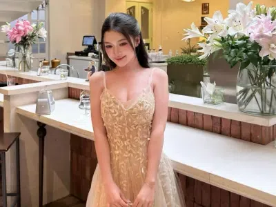 Đầm ren đắp dáng dài DK0025