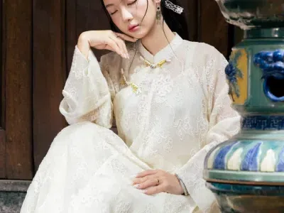 Áo dài Kiều Khổng - size L