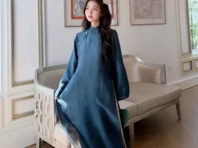 ÁO DÀI TẰM size M