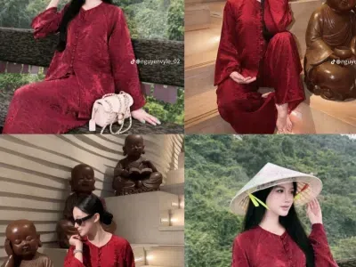 SET PHÁP PHỤC ĐỎ ĐÔ