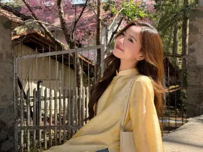 Wepretty - Áo dài TẰM size S