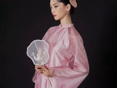 Áo dài tơ thỷ loan size M