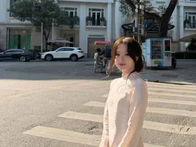 Áo chiết eo nhẹ nhà Seo xinh quá mn ưi, Vải lụa Nha Xá màu hồng iu lắmmm íii
