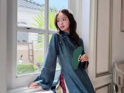 ÁO DÀI TẰM size M