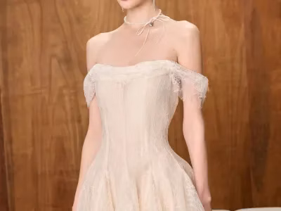 V576 Serena Dress đầm trễ vai ren Those