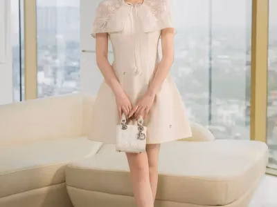 Váy ren choàng Zamy V539 SIZE S