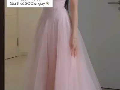Váy tiela hồng