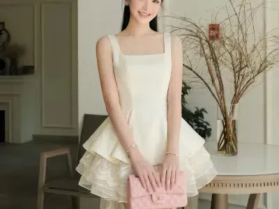 váy trắng