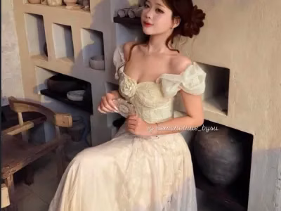 V503 Đầm dài Thanh Kiều KEM @thankyou.suka